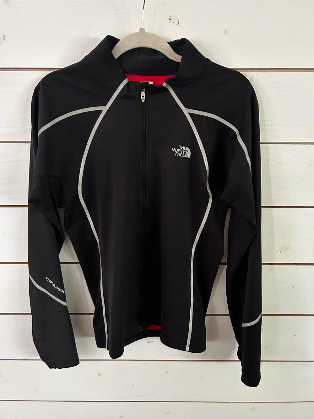 The North Face Flight Series TNF Apex Women's Medium Running Jacket Zip Black